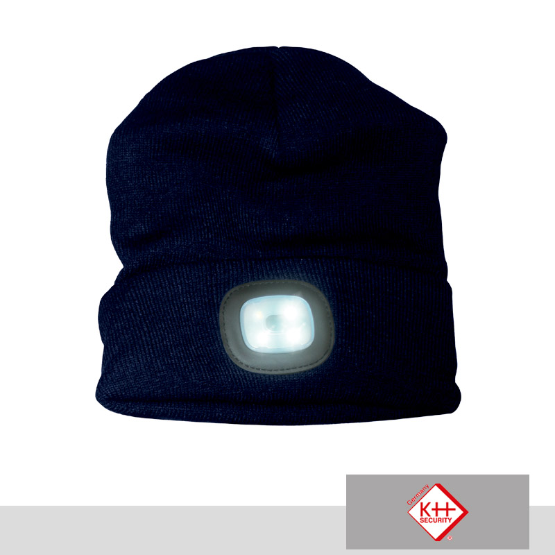 Mütze LED blau Kopie